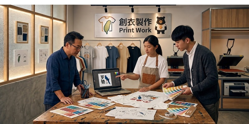 客製化T恤小量訂製也能做！從版型、材質到流程一次整理