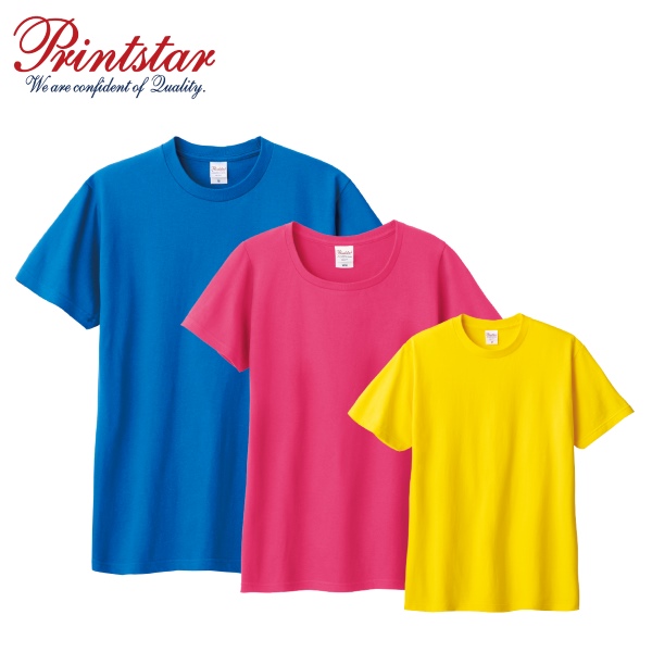 Printstar 全棉圓領Ｔ恤5.6oz