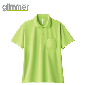 Glimmer 抗UV機能口袋POLO衫4.4oz