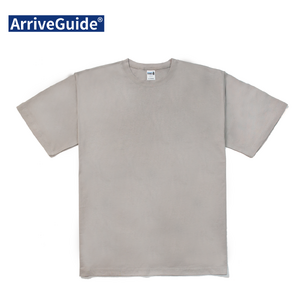 Arrive Guide 240g, 16s yarn, compact Siro-spun heavyweight drop-shoulder combed cotton T-shirt, 7.1oz