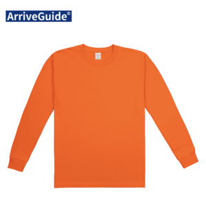 Arrive Guide 210克40支雙紗緊密賽洛紡重磅精梳棉長袖T恤6.2oz